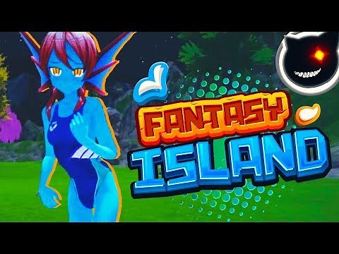 R-Life Project H-Games Survival Update #5.Monster girl ISLAND ! Free Demo. R-Life gameplay.