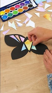 Schmetterlings-Mosaik | Bastelideen