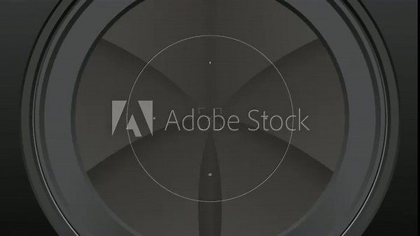 Modern camera shutter shot transition green screen chroma key background. Change from screen to new screen. Perfect for adapting your own designs.