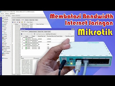 How to Limit Internet Bandwidth on a Mikrotik Network || How to manage Mikrotik bandwidth