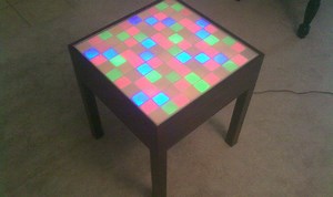 The Easy Light Up, Animated Table. No Electronics Skills Needed!
