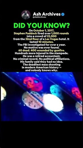 NO MOTIVE EVER FOUND