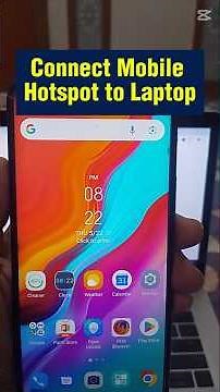 How to Connect Mobile Hotspot to Laptop or PC in 30 SECONDS