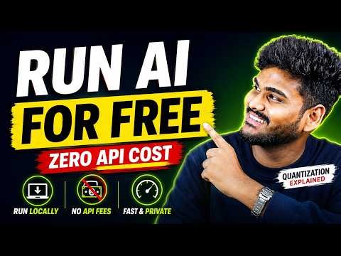 ₹0 API Cost! உங்கள் Laptop-லேயே AI Models Run பண்ணலாம் 🔥- Quantization Explained