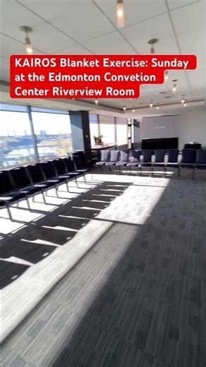 KAIROS Blanket Exercise: Sunday at the Edmonton Convetion Center Riverview Room