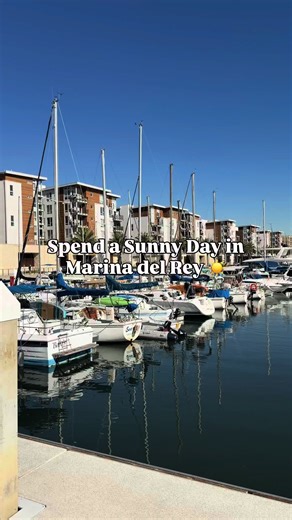 Sunny days are here in L.A’s Marina ☀️ Try this walkable itinerary along the water with plenty of sips and snacks along the way ☕️ 🍔 🥧 @alfred @hihocheeseburger @rei @winstonpies Stay the afternoon or settle in for an extended stay, we have all the info and inspo you’ll need for your visit at the link in our bio #ilovemdr 🎥: @beckypluseli 📍 Marina del Rey, CA #thingstodoinla #discoverla #losangeles