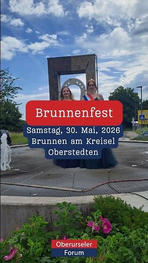 Brunneneinweihung 2026 - Brunnen am Kreisel, Oberstedten