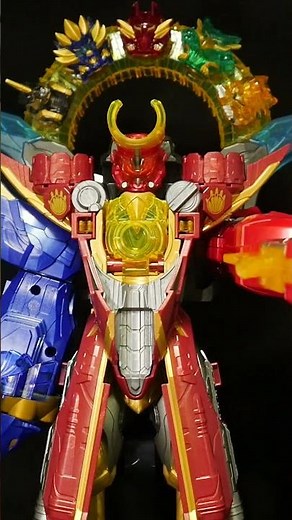 「テガソードアカツキ ブルーデカクロウ他！」ナンバーワン戦隊ゴジュウジャー ショート #スーパー戦隊 #Power Rangers