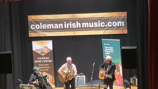 2.3K views · 19 reactions | PJ Murrihy and seamus Shannon's concert in the Coleman Music Centre, they were joined by their special guest Matt Keane… Fantastic night of music and song!!! | Michael Coleman Centre | Facebook