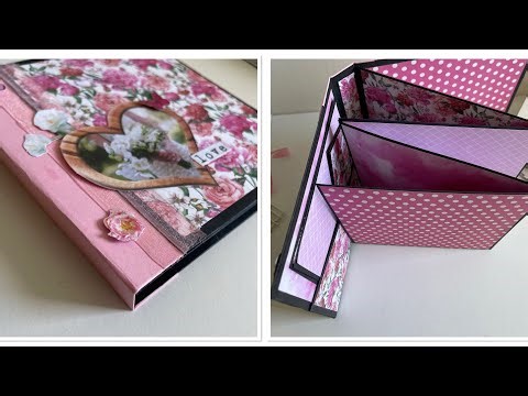 tuto mini album (débutant) facile et pas cher