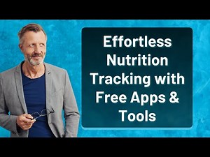 Effortless Nutrition Tracking with Free Apps & Tools
