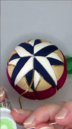 Making a Compass Rose Christmas Ornament #handmadeornaments