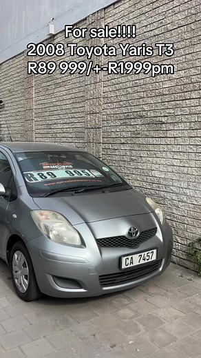2008 Toyota Yaris T3 for Sale at R89 999