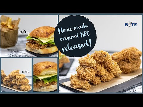 Kentucky Fried Chicken (KFC made at home, 100% the original recipe)