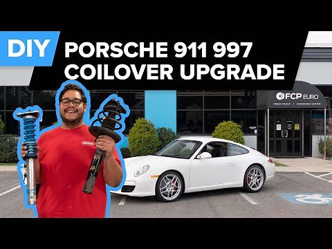 Porsche 911 997 Coilover Installation DIY (2005-2012 Porsche Carrera, Carrera S, GTS, Targa, 4S)