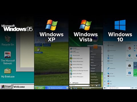 Watch Windows Evolution! (1986 - 2021 supercut)
