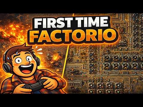First Time Playing Factorio – Can I Build a Factory?