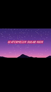 1.1K views · 15 reactions | Harry Styles - Watermelon Sugar (Lyrics) | HellenDaanyoffical | Facebook