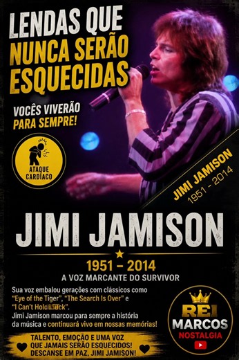 Jimi Jamison: The Unforgettable Voice of Survivor | The Legend of Eye of the Tiger