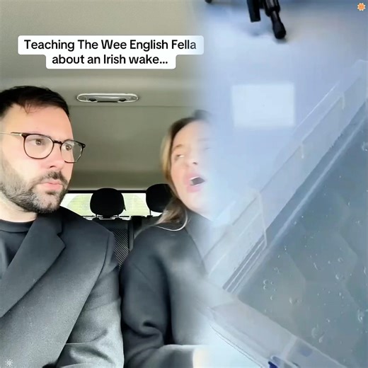 Teaching the English about an Irish wake… #comedy