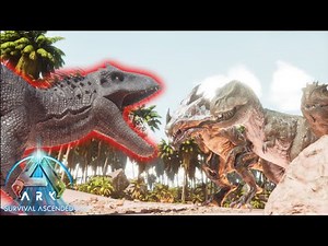 New Moro Indominus rex vs Ark Dino’s | Ark Survival Ascended |