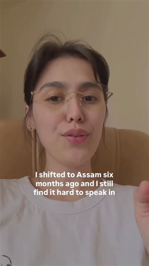 Selbi 🇹🇲🇮🇳 on Instagram: "Foreigner struggles 🥲 I really want to learn how to speak Assamese for my family, but why is it taking me so much time to learn!! Is there an easier way to start? I’d love to know guys 🤗 do let me know in the comments ☺️ #assamese #foreignerinassam #assam #assameselanguage #assamesereels"