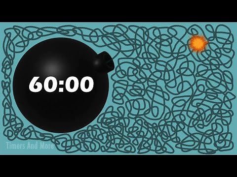 60 Minute Timer Bomb [❄ SNOW CANNON ALARM ❄]