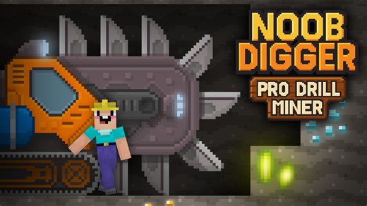 Play Noob Digger: Pro Drill Miner | Free Online  Games. KidzSearch.com