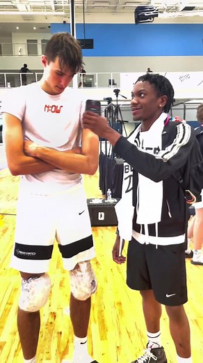 #DTPInterview with C/O 2025 Cooper Flagg‼️ Got a chance to interview Cooper at EYBL Session 4 in Memphis. Asked him about playing in the NIBC, The toughest player he’s played against & the #DTPQuestionoftheday #thefutureisNOW #DTP #DTPent #cooperflagg #maineunited #eybl #nikeeybl