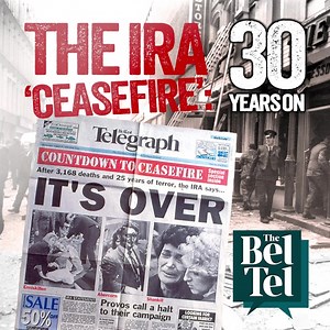 🎧 After 25 years of what it termed ‘Armed Struggle’ and the ‘Long War’, the Provisional IRA called a “complete cessation of military operations” on 31 August 1994. https://tinyurl.com/ycxn5kzs | Belfast Telegraph