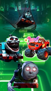 Lightning McQueen and Thomas Train Exe in Tiles Hop EDM Rush #tileshop #tileshopedmrush #mcqueen #thomasexe #thomas #cursedthomas | NSS MIKE