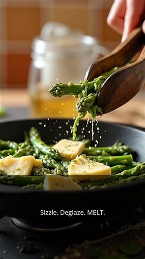 Quick Sauteed Asparagus With Taleggio