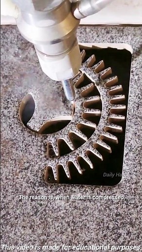 The Incredible Power of High Pressure Water Jet Cutting Technology #usa