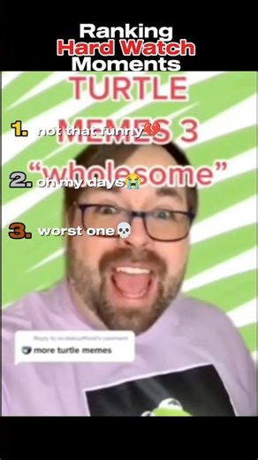 Hardest Watch Ever😭🥀 #hardwatch #funny #cringememes #ranking #shorts