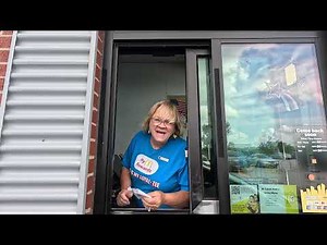 $4.40 McDonald's Drive Thru, Hot 'N Spicy & Double Cheeseburger, Hamel, Illinois, 26 June 2025, NGH1