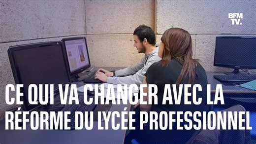 Voici ce qui va changer avec la réforme du lycée professionnel