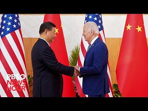 Biden meets with Chinese president amid heightened tensions between superpowers
