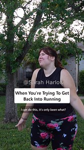 When you try to get back into running 🥴 (I signed up for a 10k so this is currently my life 🤣) | Sarah Harlow