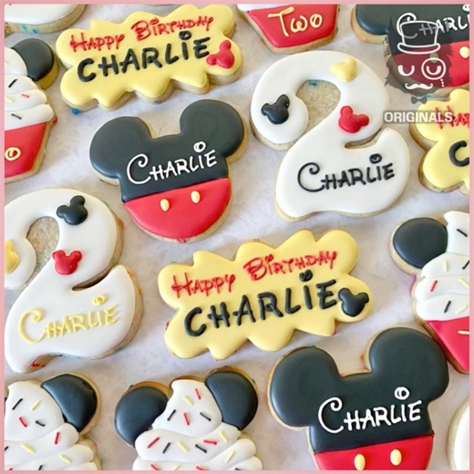 56K views · 345 reactions | Mickey Mouse Themed Cookie Decorating ! ♥️ | Simple | Facebook