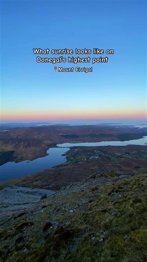 Google mount Errigal hike for car park. There’s a little shop down the road in Dunlewey for snacks and toilets. 2 hrs up and down decent pace. Runners with good grip is fine for the path. Wear decent layers for the wind and take snacks to enjoy the view at the top! #donegal #mounterrigal #sunrisehike #irishhike #irishhikes