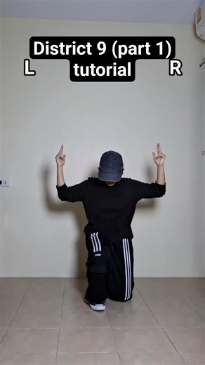 District 9 (part 1) tutorial | mirrored and slowed 0.75x #straykids #skz #tutorial #dancetutorial