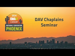 DAV Chaplains Seminar