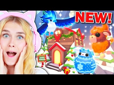 *NEW* SANTAS WORKSHOP And LEGENDARY NEON PETS In Adopt Me!