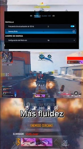 Mejor configuracion gráfica para consola 💪🏋 #warzone #xboxlatam #cod #warzoneclips