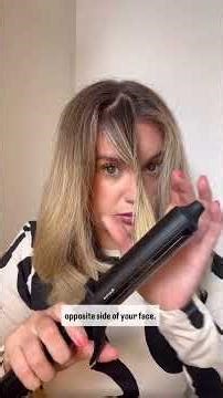 I used the curve curling tong, which I have to say is my absolute FAVOURITE styling tool