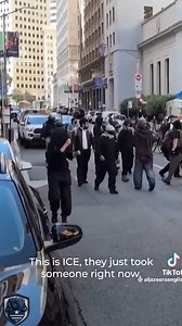 13K views · 488 reactions | Things got chaotic fast — ICE agents were surrounded by an aggressive crowd and forced to use pepper spray to regain control... Watch the full video in the first comment... | Military Faith in Christ | Facebook