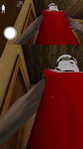 Granny Christmas Theme New Weapon Christmas Freeze Ball #granny #gaming #shorts #viral #christmas