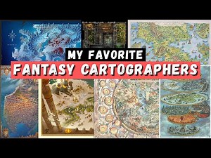 My Favorite Fantasy Cartographers! (Get Inspired by These Mapmakers)