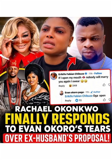 Rachael Okonkwo Reacts to Ex-Husband's Proposal