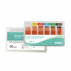 [Hot Item] LK-R11 Siven Color Coded Gutta Percha Points Gapadent Endodontic 04 Taper Optional Dental Materials Price
